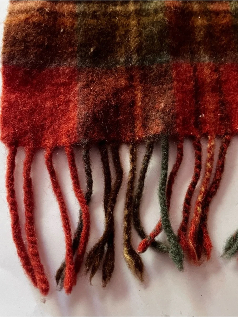 James Pringle Antique Royal Stewart Tartan Wool Scarf